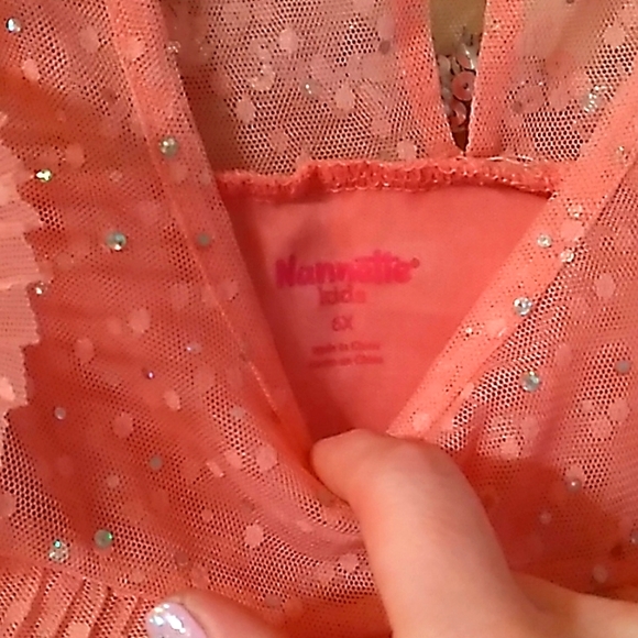 Nannette Kids 6X Pink Blouse 👚 - Picture 2 of 3